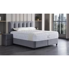 Set Pat Tapitat cu Saltea Bonita 160 x 200
