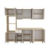 Bucatarie Era Mdf bej 240 cm