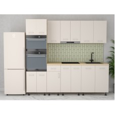 Bucatarie Era Mdf bej 240 cm