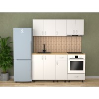 Bucatarie Era alba 180 cm