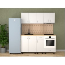 Bucatarie Era alba 180 cm