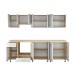 Bucatarie Era Mdf alb 260 cm