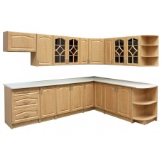 Bucatarie Olea MDF mesteaca pe Colt