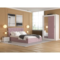 Dormitor Bianco Roz Dressing oglinda 120 cm
