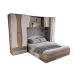 Dormitor Tineret cu D2,  K002/K001