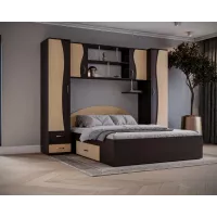 Dormitor Tineret, wenge+mesteacan Dormitor Tineret, wenge+mesteacan