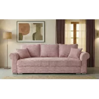 Canapea Extensibilă Ariana Memory Mini, Roz