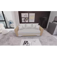 Canapea Extensibilă Atlanta Bonell Mini, Bej Deschis/Bej