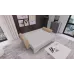 Canapea Extensibilă Atlanta Bonell Mini, Bej Deschis/Bej