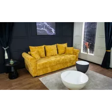 Canapea Extensibilă Elsa Bonell Max, Mustar