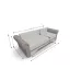 Canapea Extensibilă Mona Bonell Mini, Bej Deschis/Maro deshis