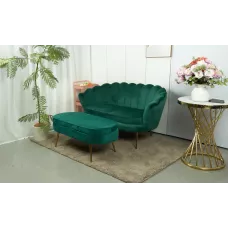 Set Marbella Canapea cu Masuta KJL213, Verde