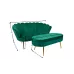 Set Marbella Canapea cu Masuta KJL213, Verde
