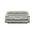 Set canapea cu 2 fotolii sistem recliner Comfort Lux White, bej