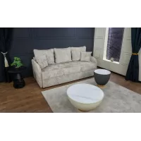 Canapea Extensibilă Adelina Memory Max, Maro Deschis