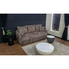 Canapea Extensibilă Adelina Memory Mini, Maro