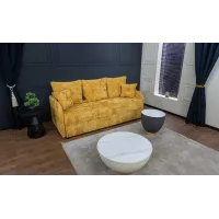 Canapea Extensibilă Adelina Bonell Mini, Muștar
