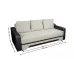 Canapea Extensibilă Royal Memory Max, Bej deschis