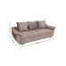 Canapea Extensibila Milano Bonell Mini, Cappuccino