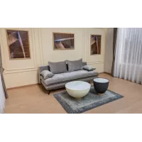 Canapea Extensibila Alba 3R Maro