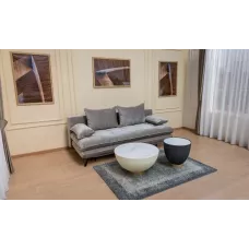 Canapea Extensibila Alba 3R Maro