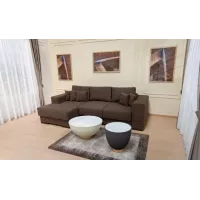 Colțar Extensibil Boston Maro - Vega 36 Stânga