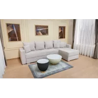 Colțar Extensibil Claudia Mare XXL Bonell Bej Deschis - Aragon 03 