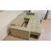 Colțar Extensibil Claudia XXS Bonell Verde Olive - Aragon 35