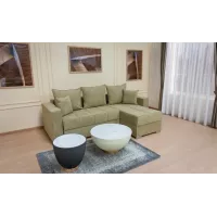 Colțar Extensibil Claudia XXS Bonell Verde Olive - Aragon 35