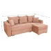 Colțar Extensibil Claudia XXS Memory Roz - Aragon 62