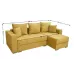 Colțar Extensibil Claudia XXS Memory Galben - Lemon 43