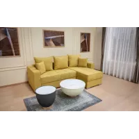 Colțar Extensibil Claudia XXS Bonell Muștar - Lemon 43