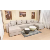Colțar Extensibil Claudia U Bonell Gri - Lemon 05