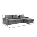 Colțar Extensibil Cremona KF7864-95, Gri Dreapta