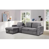 Colțar Extensibil Cremona KF7864-95, Gri Stânga