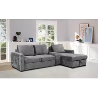 Colțar Extensibil Cremona KF7864-95, Gri Dreapta