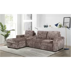 Colțar Extensibil Cremona KF7864-94, Maro Stânga
