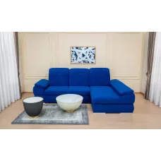 Colțar Extensibil Denver 2 Albastru - Vega 38 Dreapta