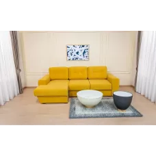 Colțar Extensibil Edison Galben - Vega 13 Stânga