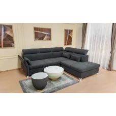 Colțar Extensibil Barry Gri Închis - Vega 34 Dreapta