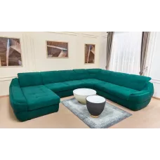 Colțar Extensibil Space XXL Verde - Vega 27 Stânga