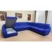 Colțar Extensibil Space XXL Albastru - Vega 38 Stânga