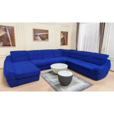 Colțar Extensibil Space XXL Albastru - Vega 38 Stânga
