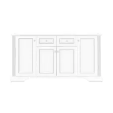 Comoda White 013/4D2S