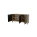 Comoda London 3D cu riflaj