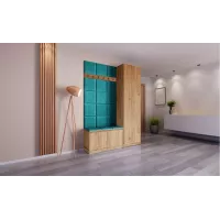 Cuier Hol Klaus I, Kraft/Turquoise