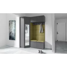Cuier Hol Max 38, Grafit/Verde - Trinity 27