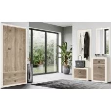 Cuier Modular Hol Koen Alb/Sonoma