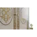 Dormitor Clasic Paloma Bianco Gold cu Dulap 4 Uși