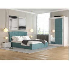 Dormitor Bianco turcoaz Dressing oglinda 120 cm
